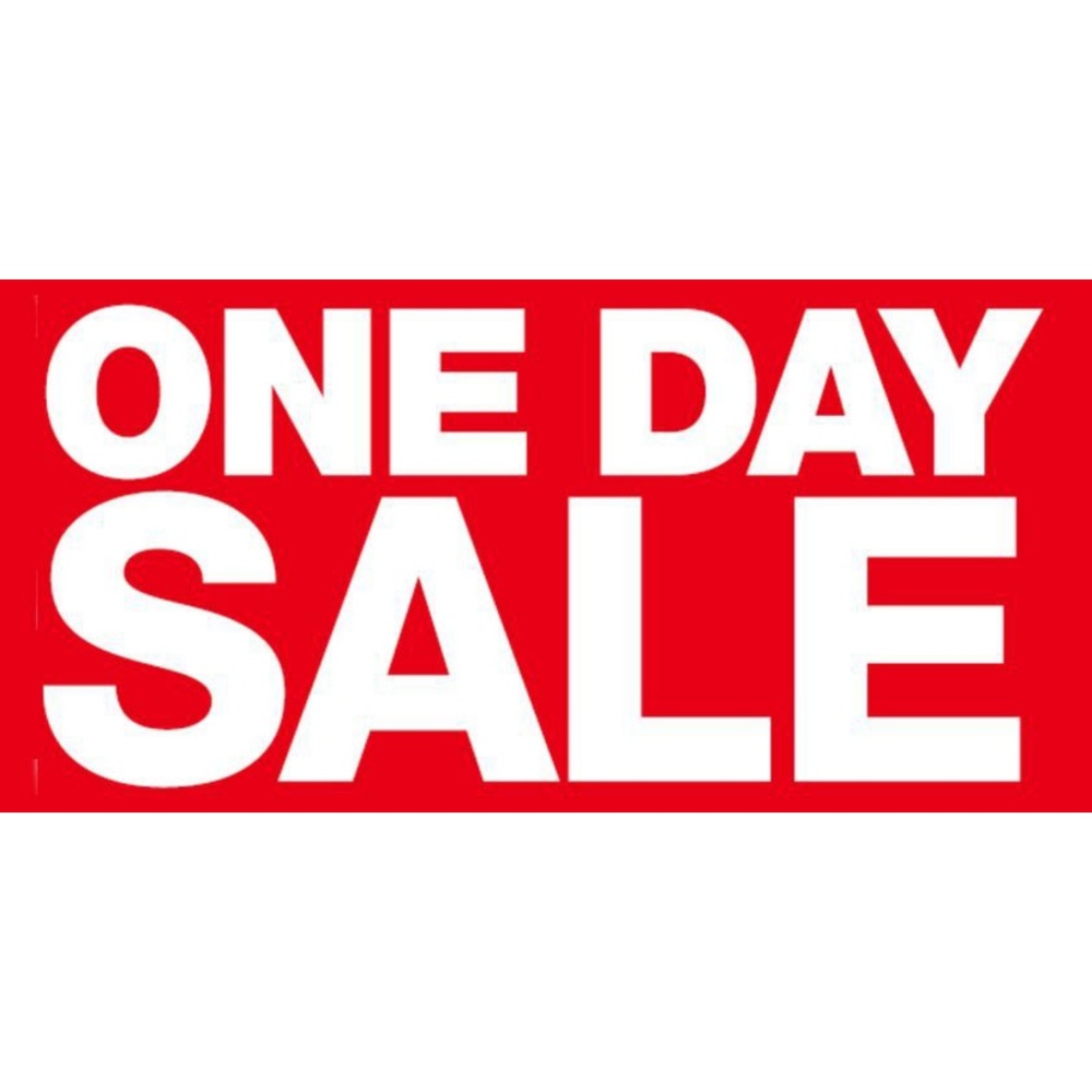 1 Day Sale + Discounted Shipping!!